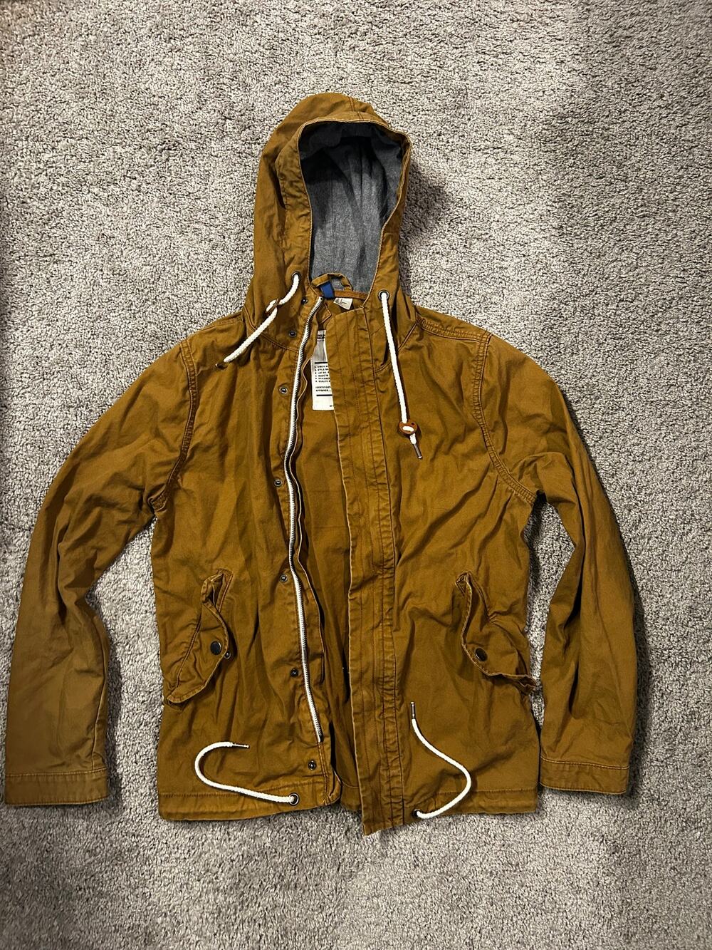 H&M Divided Hooded Canvas Jacket